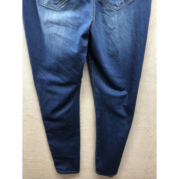 VIP Juniors Jeggings Size 13/31 Distressed Zip Triple Button Closure - Picture 13 of 16